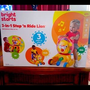 Bright Start 3 in 1 step ‘n ride lion